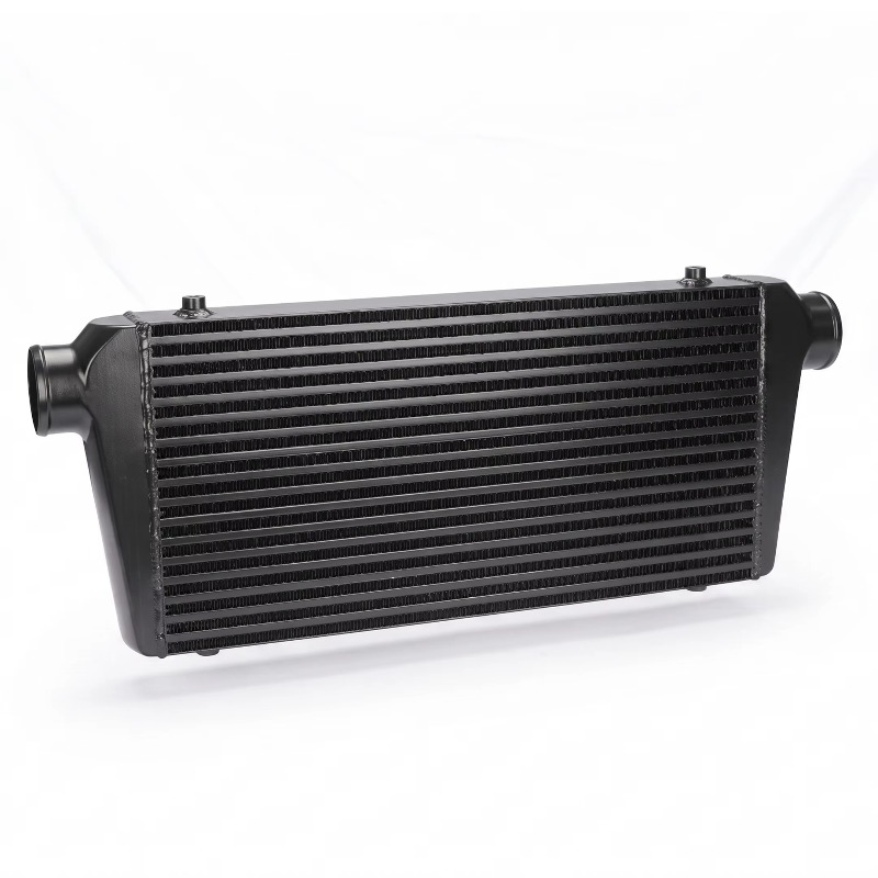 Front Mount Intercooler Universal Bar Plate - Intercooler Aluminium Universal 600x300x76mm, Diameter Lubang