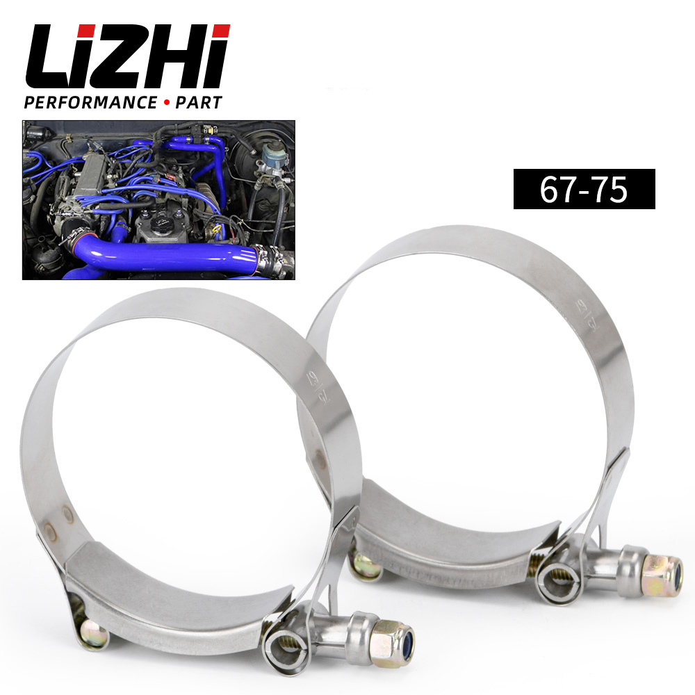 T-Bolt Hose Clamps Stainless Steel Turbo - LIZHI-klem penjepit baut T silikon TURBO,