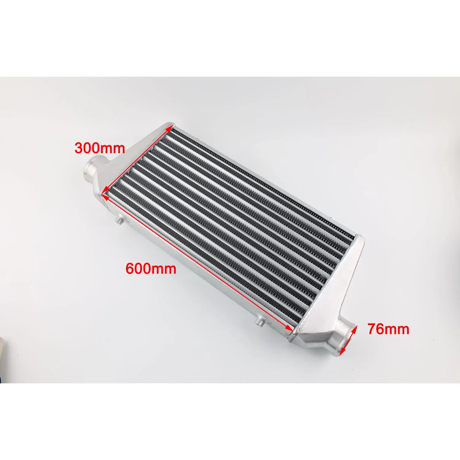 Front Mount Intercooler Universal Bar Plate - OD = 76mm 600x300x100mm Universal Turbo