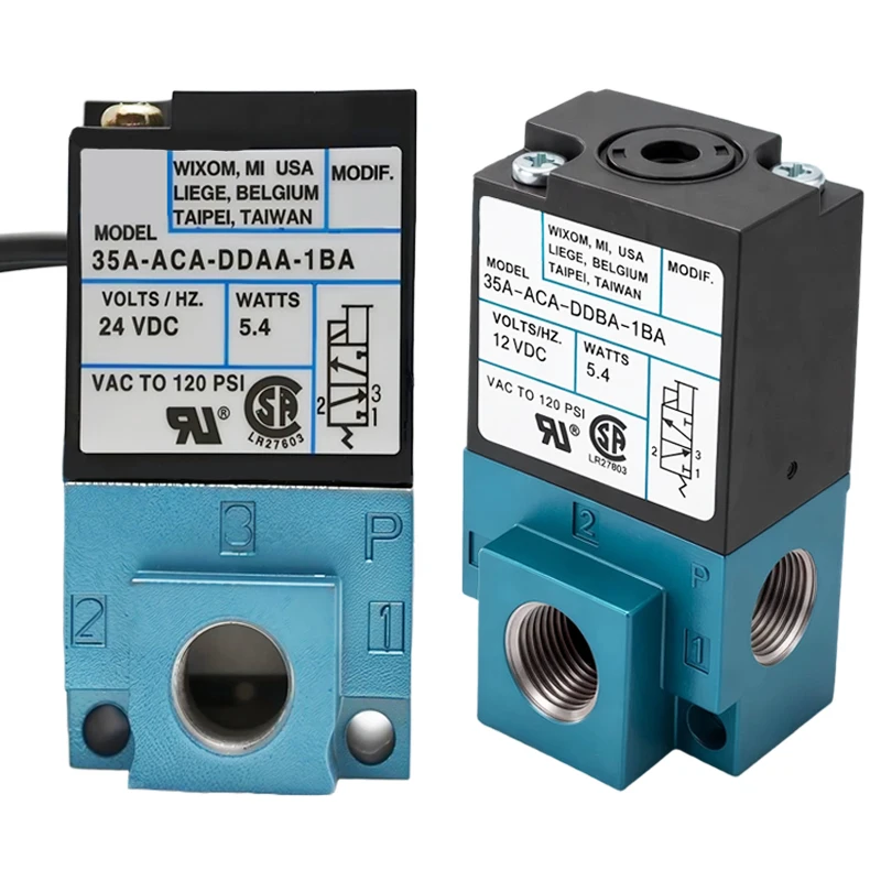Electronic Boost Control Solenoid Valve 3 Port - Seri HLH 35A, Katup Solenoid Kecepatan