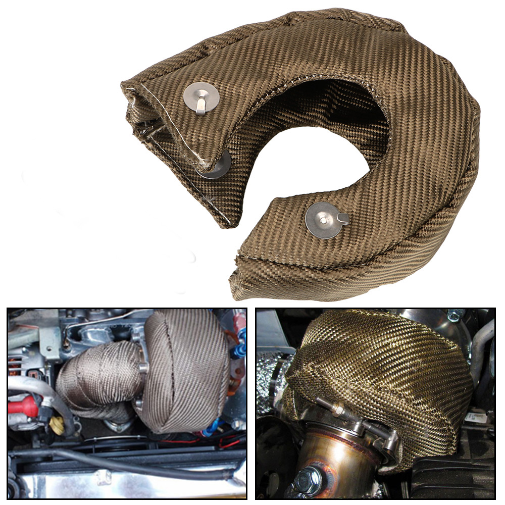 Turbo Heat Shield Blanket Titanium T3 T4 - T25 T3 T4 T6 Titanium Turbo