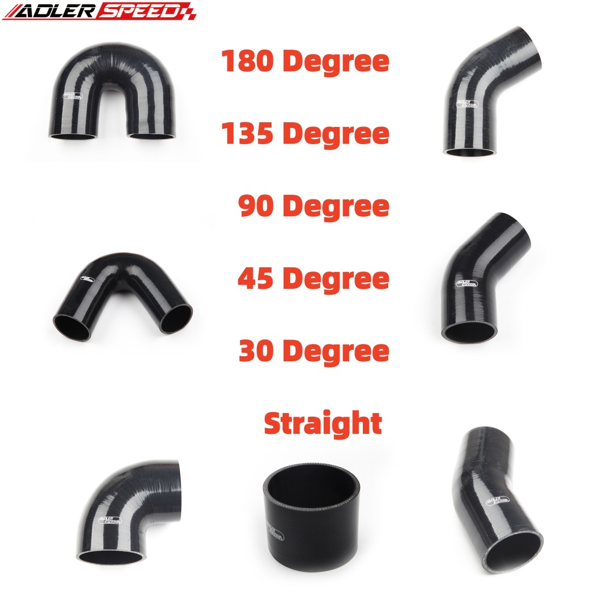 Turbo Silicone Coupler Hose Reducer 4 Ply - Universal 4Ply 3.25 inci 82mm Hump/Straight/30/45/60/90/180