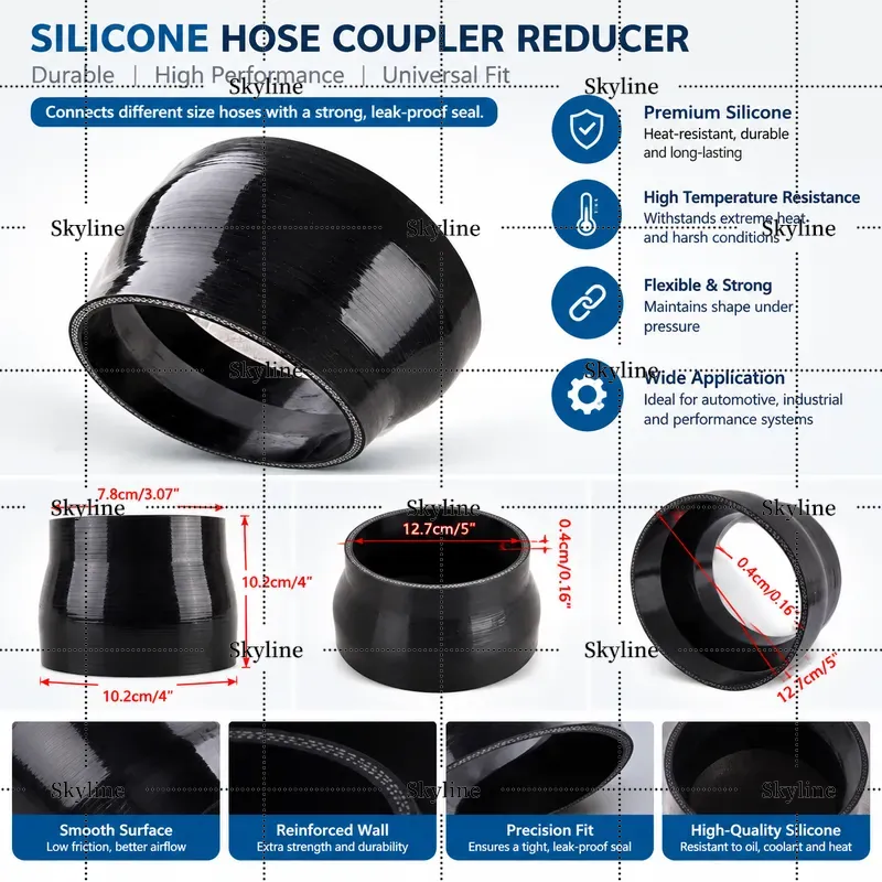 Selang Penghubung Turbo Lurus, - Turbo Silicone Coupler Hose Reducer 4 Ply ulasan dan harga