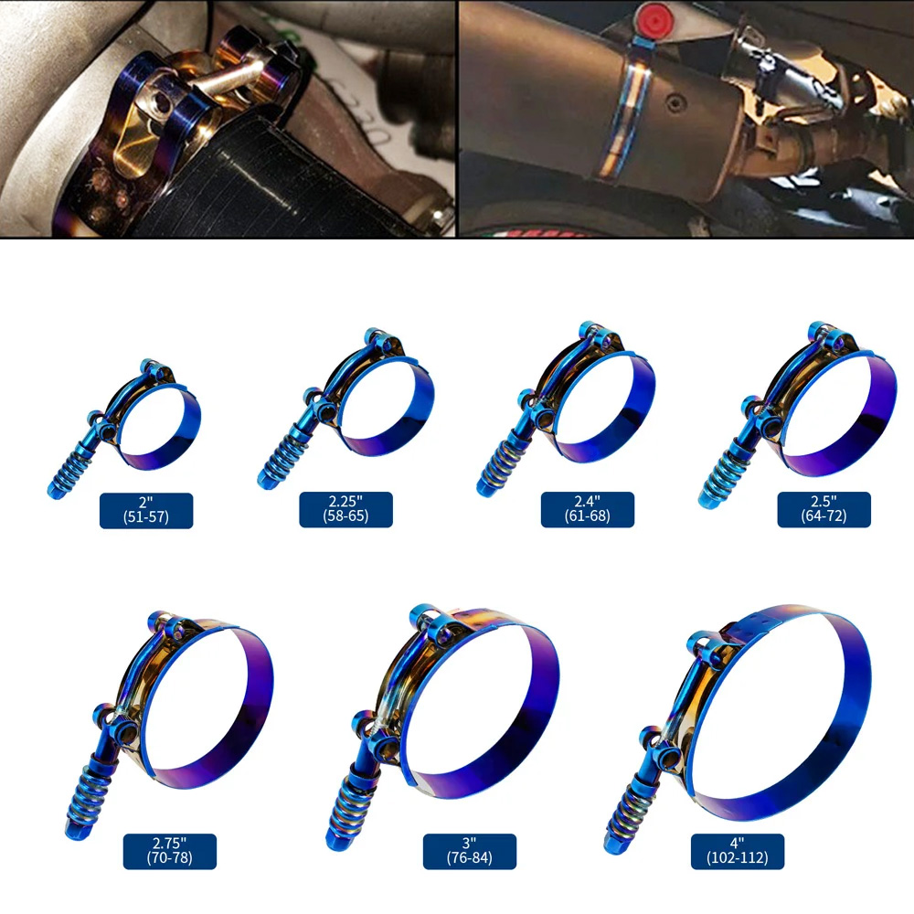 Klem T-Bolt Universal Bahan St - T-Bolt Hose Clamps Stainless Steel Turbo ulasan dan harga