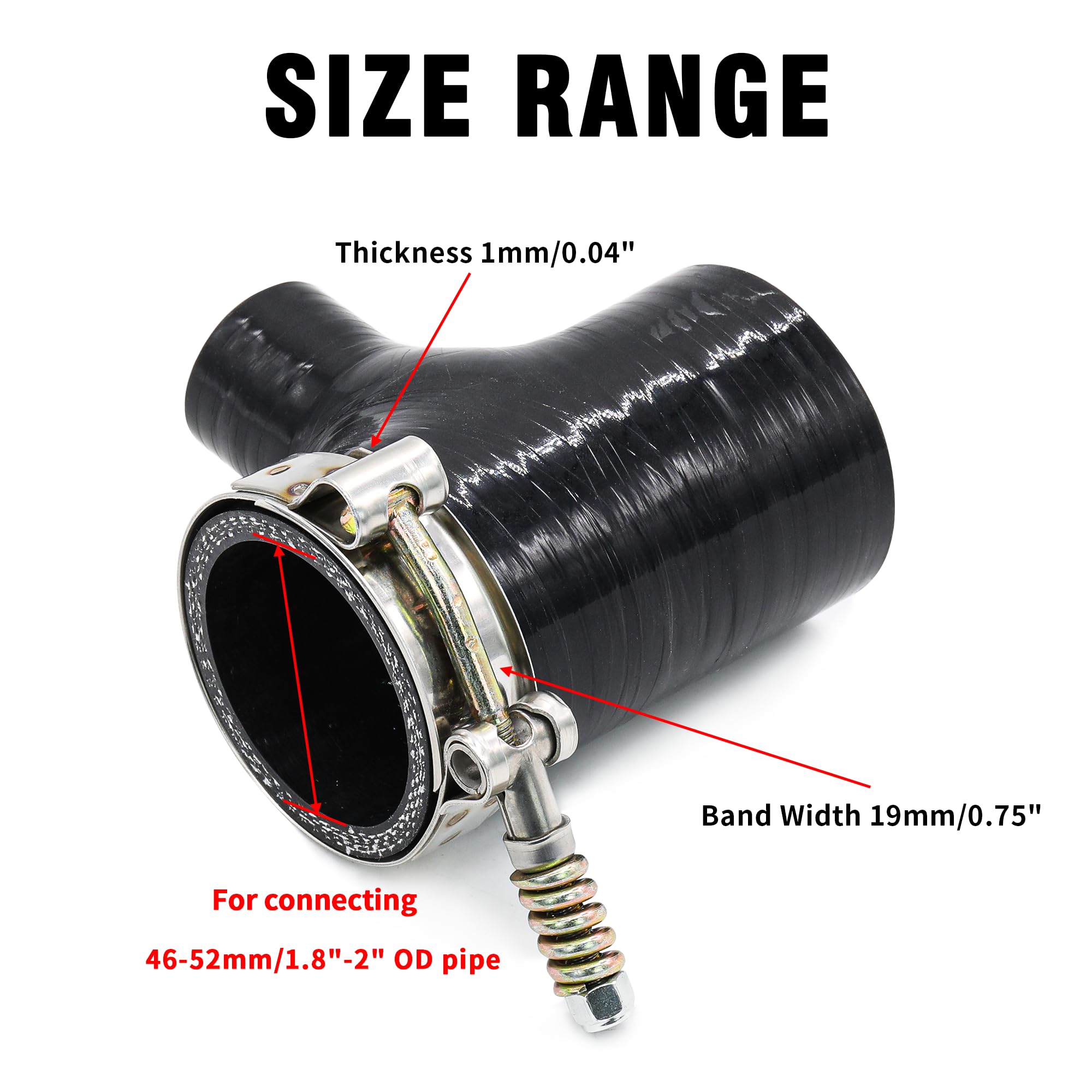 Penjepit selang baut T, klem p - T-Bolt Hose Clamps Stainless Steel Turbo ulasan dan harga