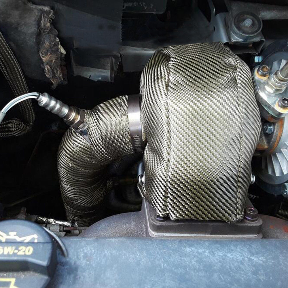 T25 T3 T4 T6 Titanium Turbo Se - Turbo Heat Shield Blanket Titanium T3 T4 ulasan dan harga