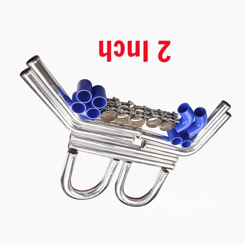 Kit Pipa Intercooler Universal - Intercooler Piping Kit Aluminum 2.5 Inch ulasan dan harga
