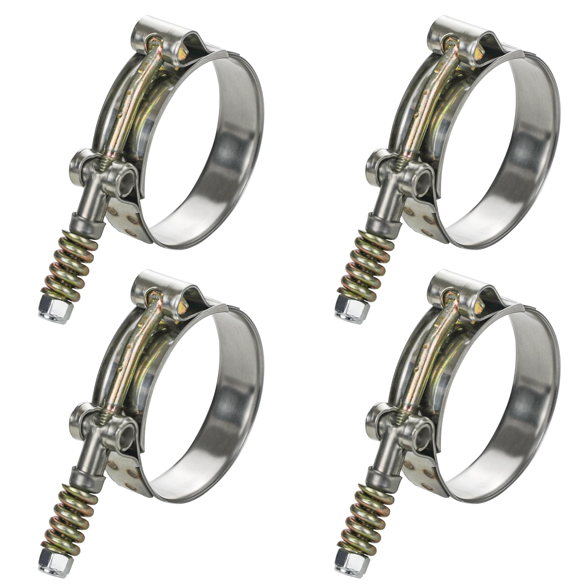 4 Buah Klem Klip Pipa T-bolt B - T-Bolt Hose Clamps Stainless Steel Turbo ulasan dan harga
