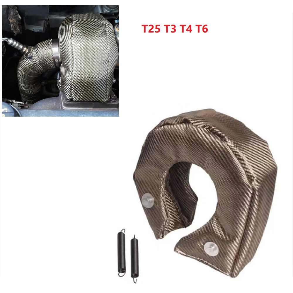 Untuk T25 T3 T4 T6 Turbo Blank - Turbo Heat Shield Blanket Titanium T3 T4 ulasan dan harga