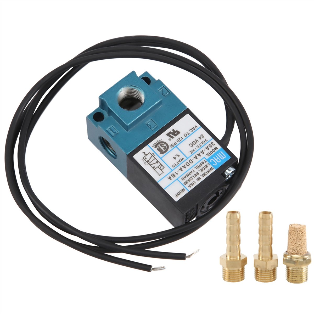 DT38 DC 24V 5.4W ECU 3 Port Ka - Electronic Boost Control Solenoid Valve 3 Port ulasan dan harga