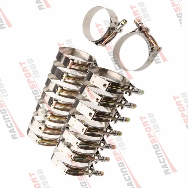 Penjepit selang pipa Turbo, 16 - T-Bolt Hose Clamps Stainless Steel Turbo ulasan dan harga