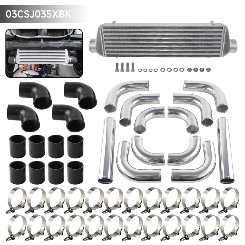 Intercooler dudukan depan, Kit - Front Mount Intercooler Universal Bar Plate ulasan dan harga