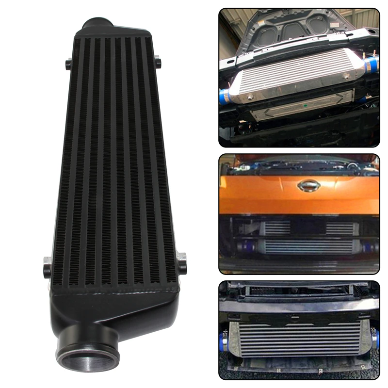 Hitam/Perak Universal Bar & Pe - Front Mount Intercooler Universal Bar Plate ulasan dan harga