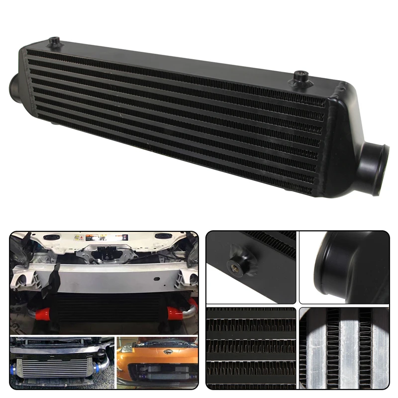 Hitam/Perak Universal Bar & Pe - Front Mount Intercooler Universal Bar Plate ulasan dan harga