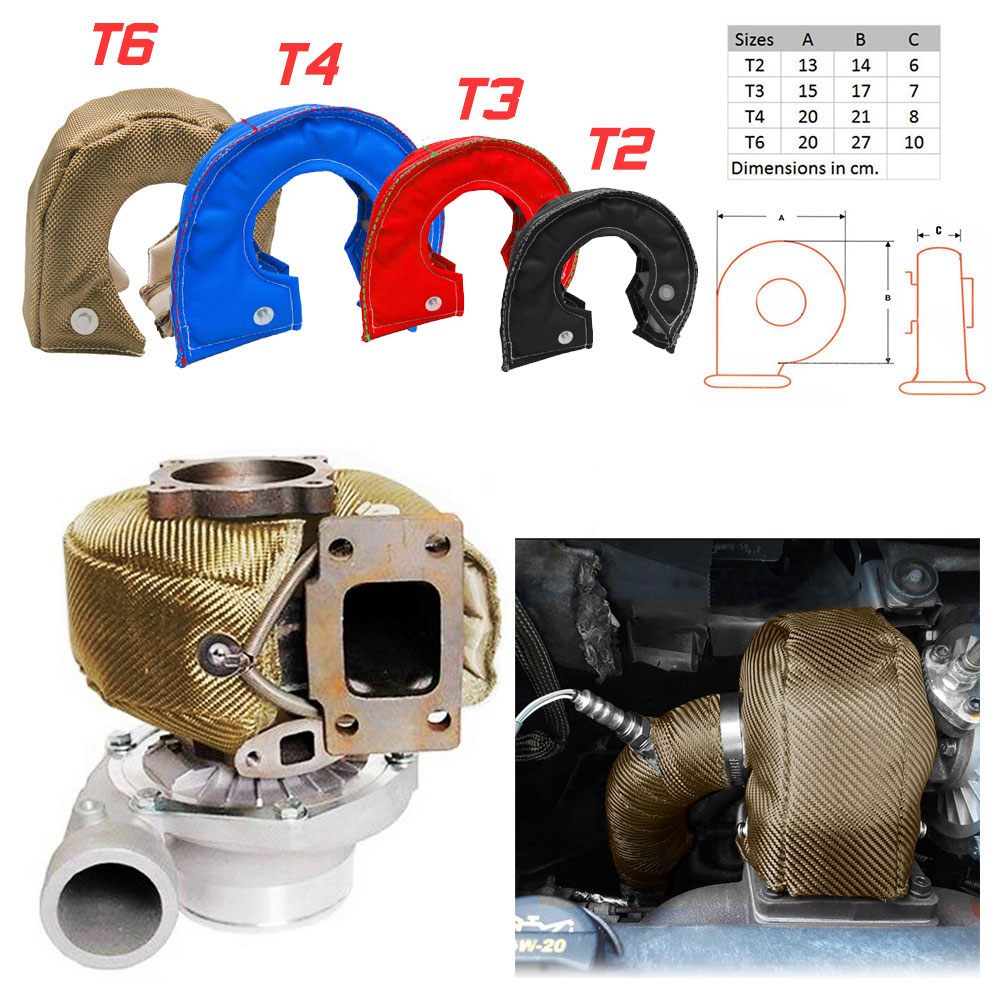 T3 T4 T6 T25 Penutup Pelindung - Turbo Heat Shield Blanket Titanium T3 T4 ulasan dan harga