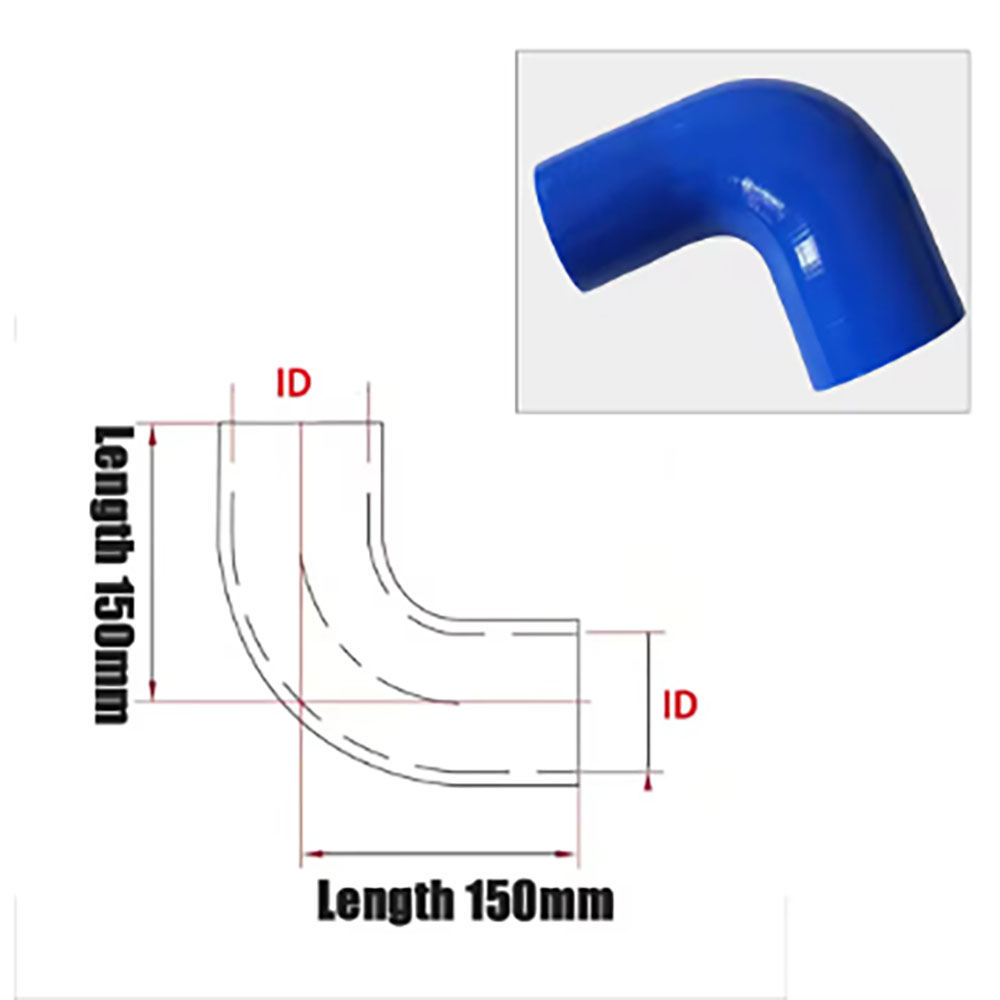 Selang Silikon Sudut 90 Deraja - Turbo Silicone Coupler Hose Reducer 4 Ply ulasan dan harga