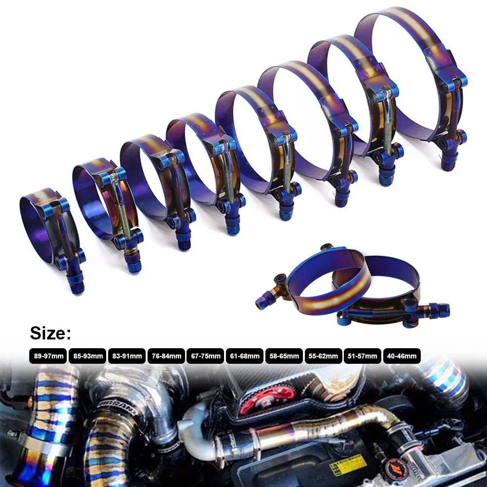 Klem Selang T-Bolt Titanium Bi - T-Bolt Hose Clamps Stainless Steel Turbo ulasan dan harga