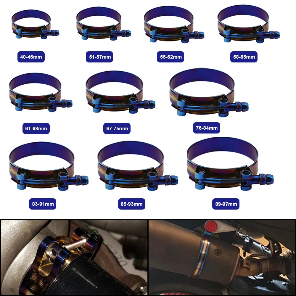 Klem Selang T-Bolt Titanium Bi - T-Bolt Hose Clamps Stainless Steel Turbo ulasan dan harga