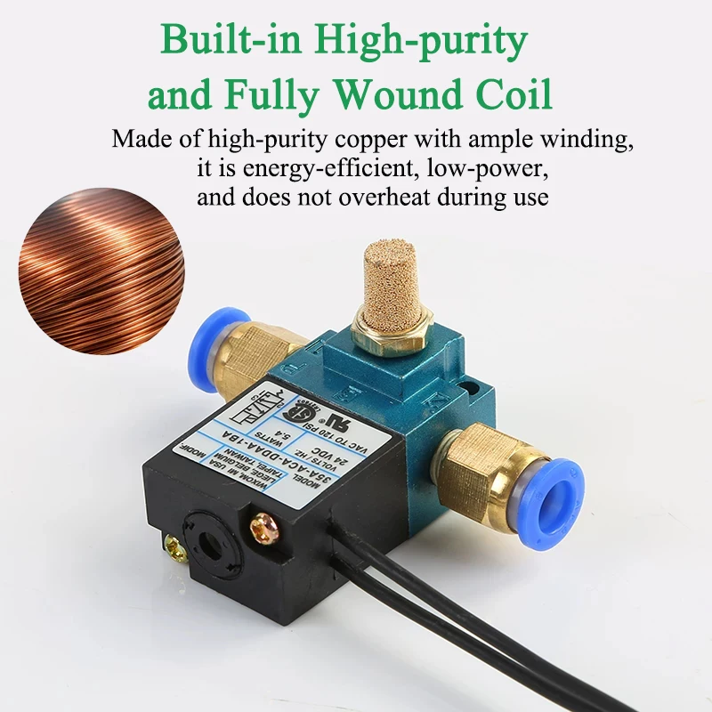 Seri HLH 35A, Katup Solenoid K - Electronic Boost Control Solenoid Valve 3 Port ulasan dan harga