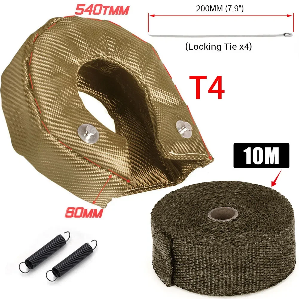 Pelindung Selimut Panas Turbo  - Turbo Heat Shield Blanket Titanium T3 T4 ulasan dan harga